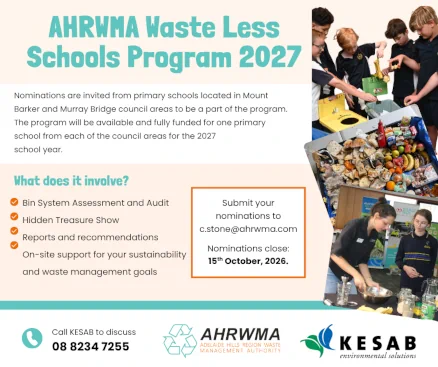 Waste Less School Program Brochure image